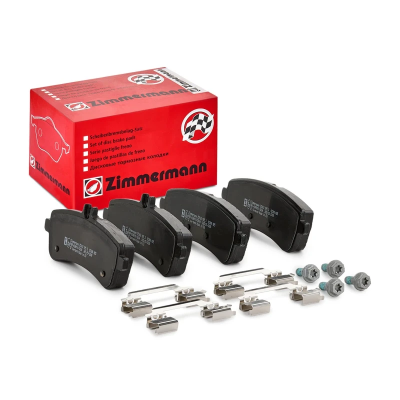 Image of ZIMMERMANN Brake pad set ZIMMERMANN 25163.185.3