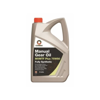 Image of MVMTF Plus Transmission Fluid 75W80 - 5 Litre - MVP75805L - Comma