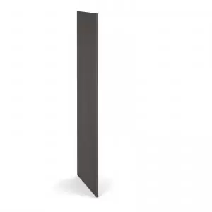 image of Flux single side finishing panel for 1700mm high locker - onyx grey