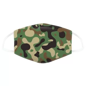 Image of Camouflage Reusable Face Covering - Large