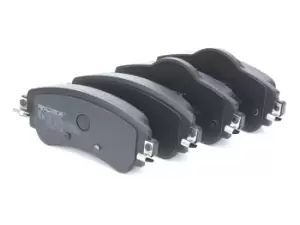 Image of RIDEX Brake pad set 402B0881 Brake pads,Brake pad set, disc brake CITROEN,C4 II (B7),DS4,C4 II Kasten / Schragheck (NC_)