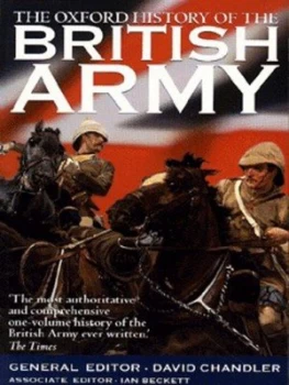 Image of The Oxford History of the British Army by David G Chandler and I. F. W Beckett Book