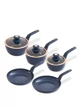 Image of Tower Cavaletto 5 Piece Pan Set - Blue