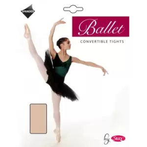 Image of Silky Girls Dance Ballet Tights Convertible (1 Pair) (9-11 Years) (Ballet Pink)