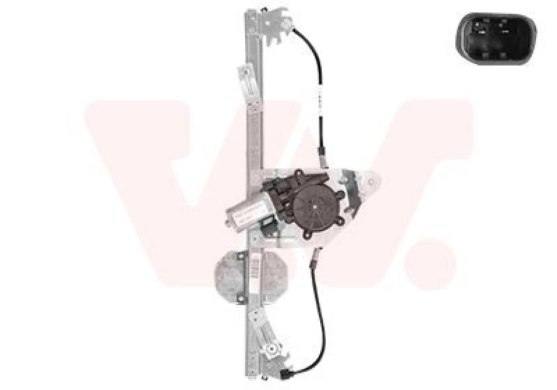Image of VAN WEZEL Window regulator VAN WEZEL 1507261