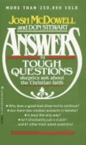 Image of answers to tough questions skeptics ask about the christian faith
