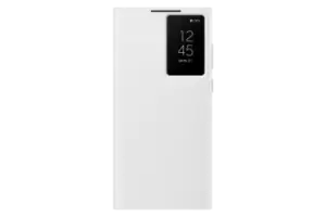 Image of Samsung Galaxy S22 Ultra Smart Clear View Cover (EF-ZS908CWEGEW)