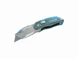 image of Silverline 536978 165mm Folding Retractable Knife