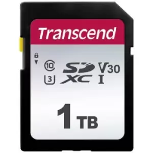Image of Transcend TS1TSDC300S SDHC card 1TB Class 10, UHS-I, UHS-Class 1