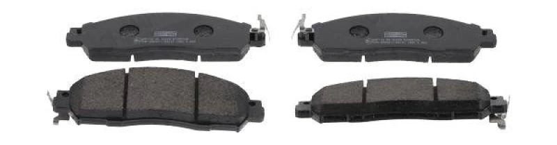 Image of CHAMPION 573857CH Brake pad set not prepared for wear warning indicator Brake Pad Set,disc brake (402)