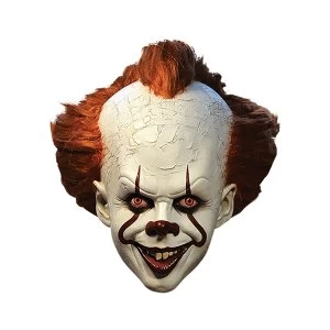 Image of Pennywise It Clown Deluxe Latex Mask Licensed Film Adult