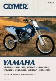 Image of Yamaha YZ400F, YZ426F, WR400F & WR426F Motorcycle (1998-2002) Service Repair Manual
