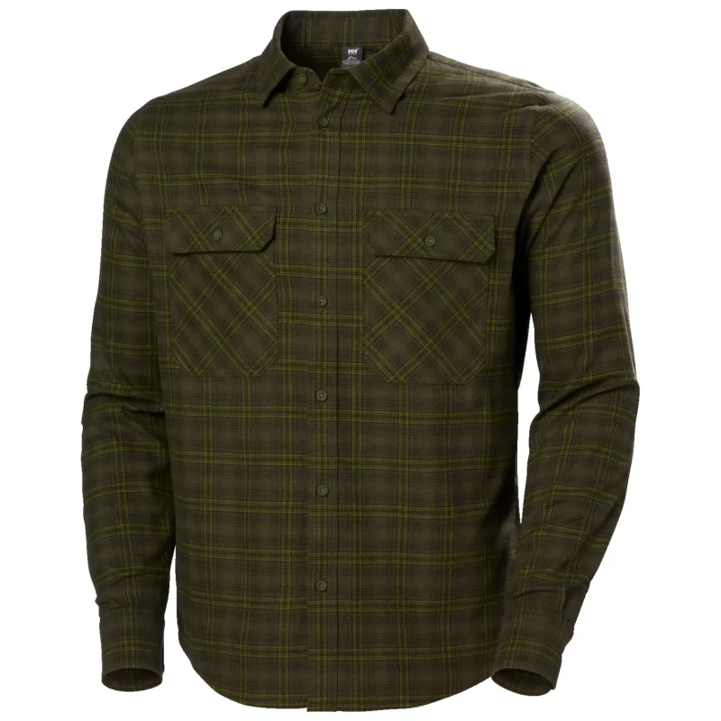 Image of Flannel shirt Helly Hansen Lokka Vert Male 2XL