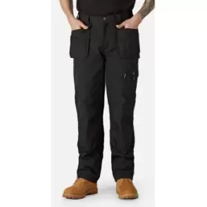 Image of Dickies Mens Eisenhower Work Trousers (32R) (Black) - Black