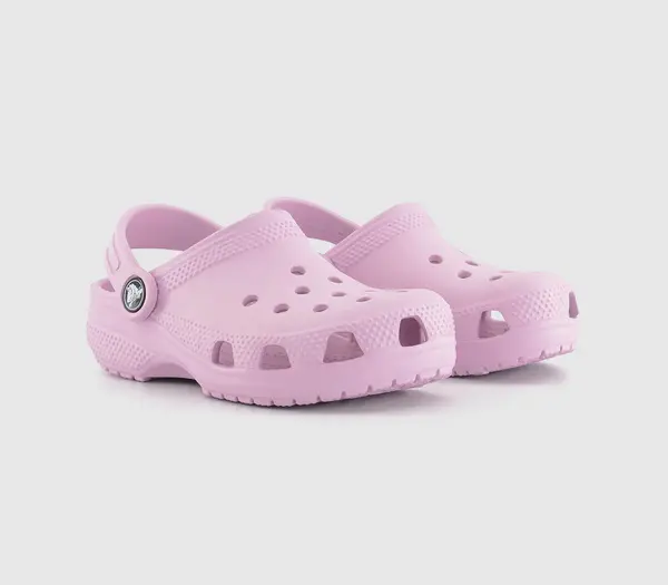 Image of Crocs Classic Kids Clogs Ballerina Pink Synthetic, 2