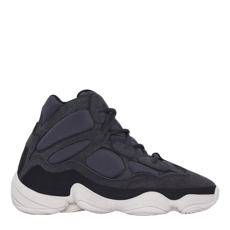 Image of Yeezy 500 High Sneakers - Black 6