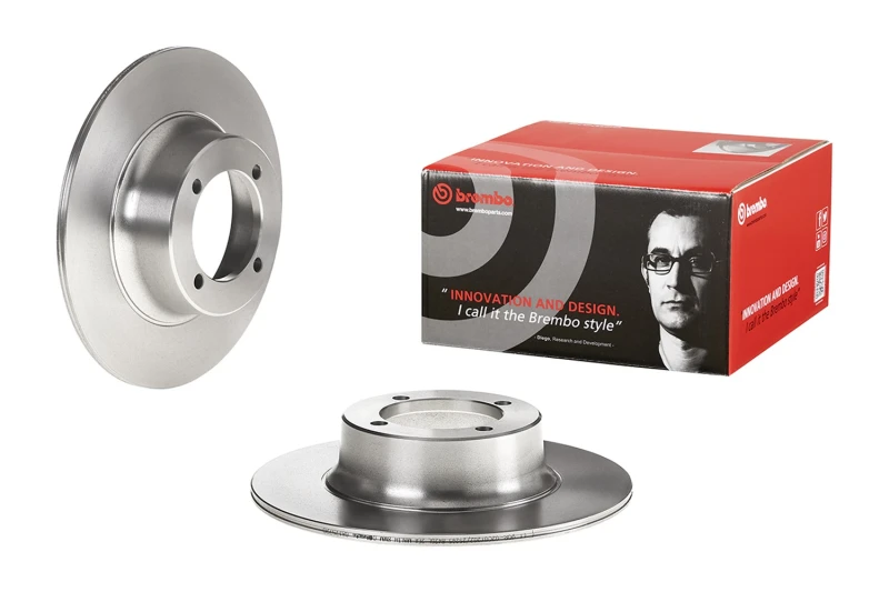 Image of BREMBO Brake disc BREMBO 08.1757.20