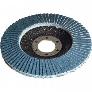 image of Faithfull Zirconium Abrasive Flap Disc 100mm Coarse