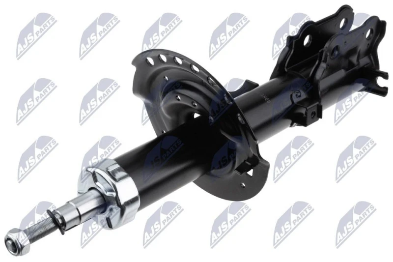 Image of NTY A-HY-546 Shock absorber Front Axle Right, Gas Pressure, Twin-Tube, Suspension Strut, Bottom Clamp Shock Absorber (854)