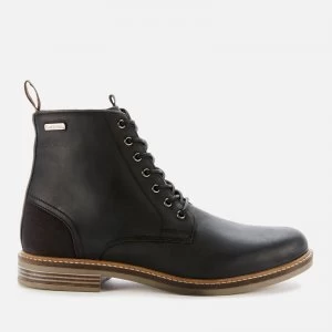 Image of Barbour Mens Seaham Derby Boots - Black - UK 8