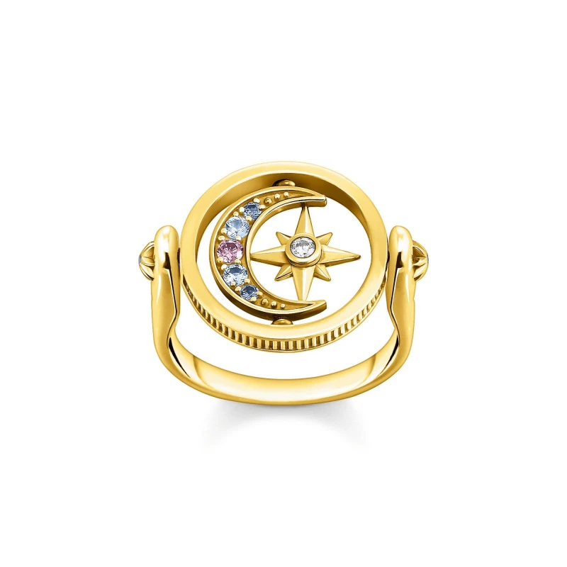 Image of Thomas Sabo Celestial Ring - Gold Gold ONE SIZE