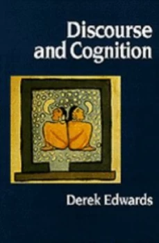 Image of Discourse and Cognition by Derek Edwards Book