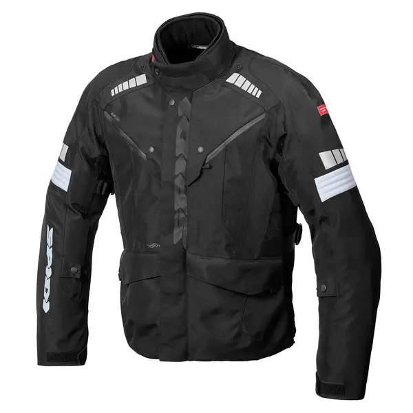 Image of Spidi Outlander Robust H2Out Jacket Black Size XL