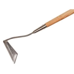 Kent & Stowe Carbon Steel Long Handled 3-Edge Hoe, FSC