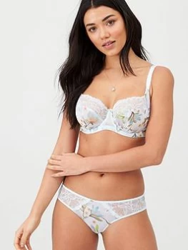 Image of Panache Jasmine Balconnet Bra - Pastel Floral, Pastel Floral, Size 28Ff, Women