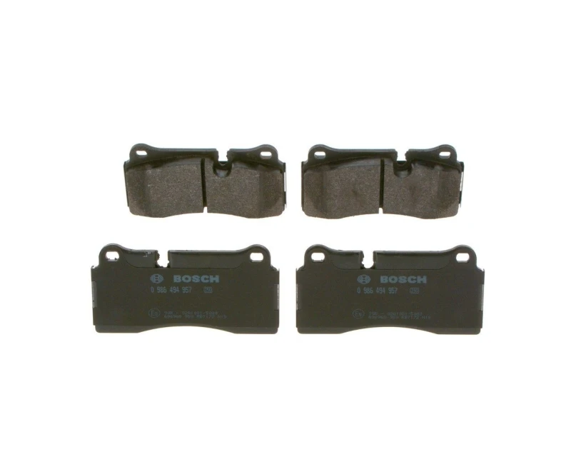 Image of Brake pad set Bosch 0 986 494 957