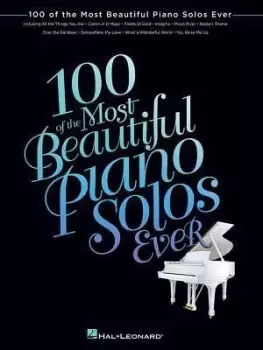 Image of 100 of the Most Beautiful Piano by Hal Leonard Publishing Corporation