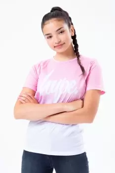 image of HYPE LILAC Pink SPECKLE KIDS T-SHIRT