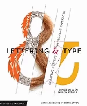 Image of lettering and type creating letters and designing typefaces