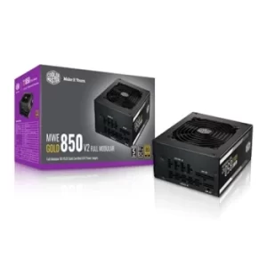 Cooler Master MWE Gold V2 850W 120mm HDB Fan 80 PLUS Gold Fully Modular PSU UK Plug