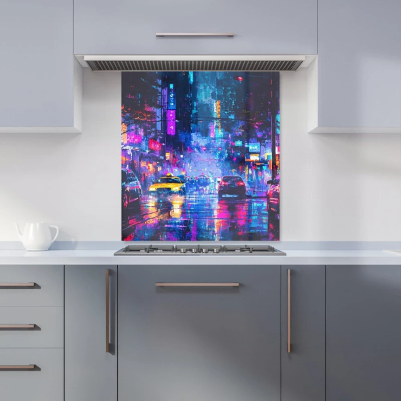 Image of Designer Kitchen Splashbacks Dante Mercer: 00024 Kitchen Splashback Size: 600mm x 750mm Multicolor Unisex 600mm x 750mm