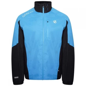 Image of Dare2B Mediant Waterproof & Breathable Reflective Jacket - MethBlu/Blac