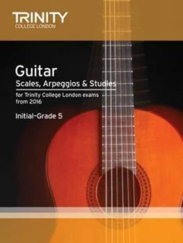 Image of Guitar and Plectrum Guitar Scales and Exercises Initial-Grade 5 from 2016 by Trinity College London Paperback