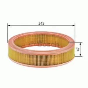 Image of Bosch 1457429050 Air Filter Insert S9050