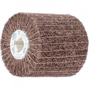 Image of PFERD 44641108 HORSE POLINOX Grinding roller 100 x 19mm corundum A 80 PNZ-W model 100 mm