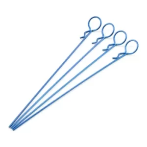 Image of Fastrax Small Metallic Blue Long Body Pin 1/10Th