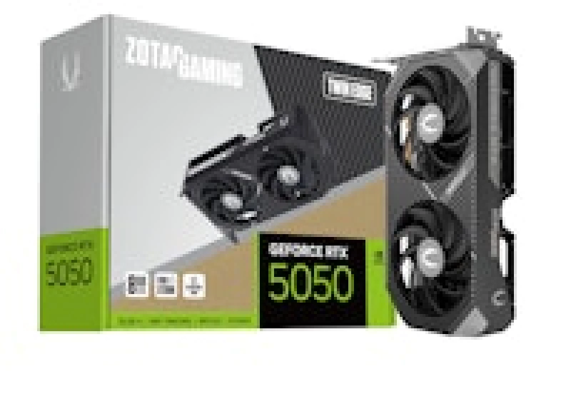 Image of ZOTAC GAMING GeForce RTX 5050 Twin Edge OC White Edition - ZT-B50500Q-10M