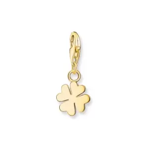 Image of THOMAS SABO Gold Plated Four Leaf Clover Charm