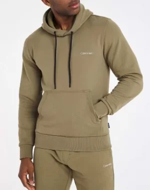 Image of Calvin Klein Small Chest Logo Hoodie