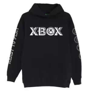 image of Xbox Girls Ready To Play Pullover Hoodie (7-8 Years) (Black)