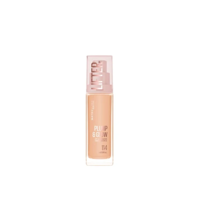Image of Maybelline Lifter Plump & Glow Foundation SPF 15 114