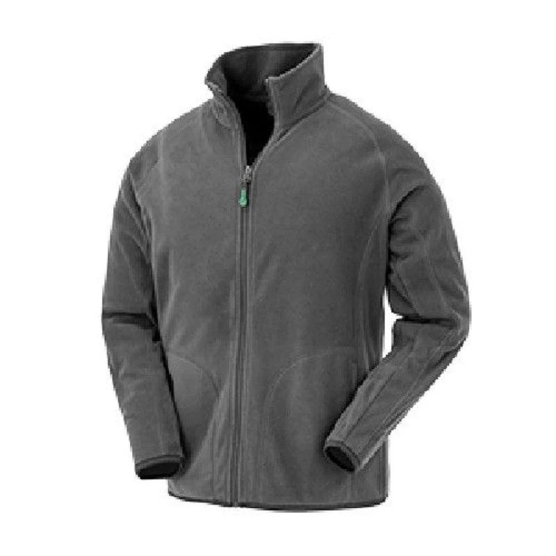 Image of Result Result Men Microfleece Jacket in Grey Size: X-Small Grey XS Male 5063238613539