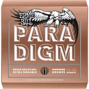 Image of Ernie Ball Steel string (acoustic guitar) EB2076 012-054