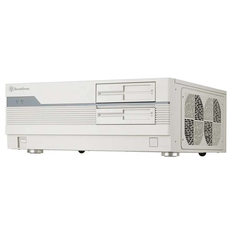 Image of Silverstone SST-FLP01W computer case HTPC White