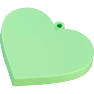 Image of Nendoroid More Face Parts Case for Nendoroid Figures Heart Green Version