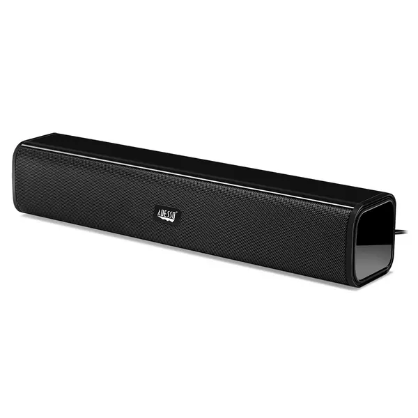 image of Adesso Adesso XTREAM S5 soundbar speaker Black 2.0 channels 10 W XTREAMS5